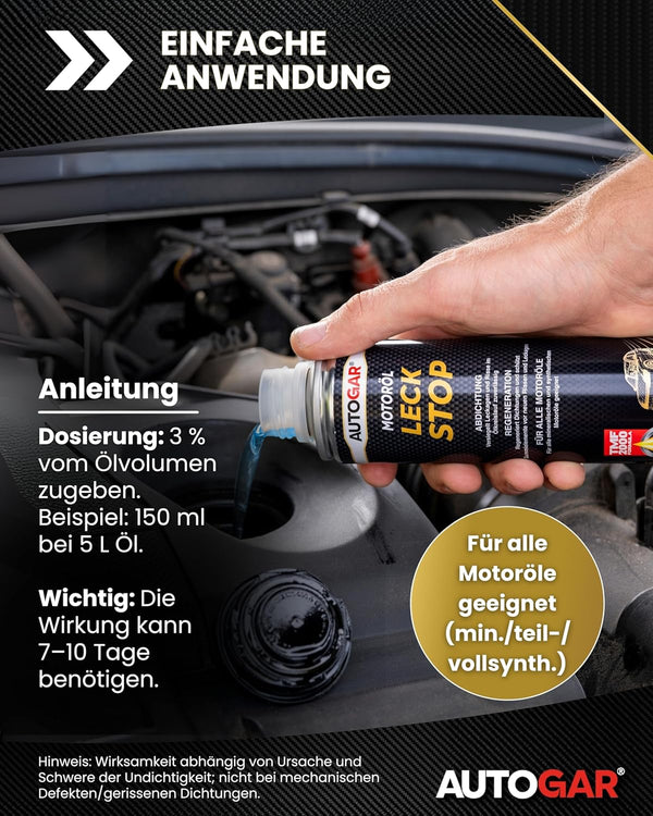 Motoröl LECK STOP Öl-Additiv 250 ml