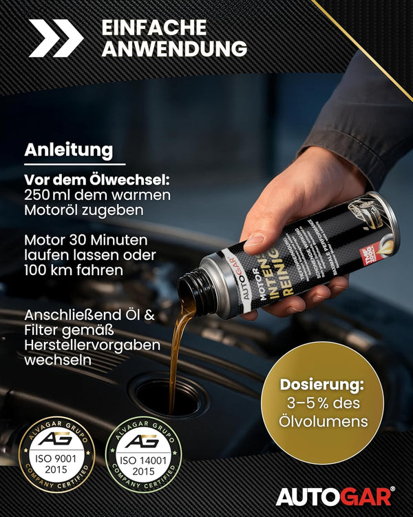MOTOR INTENSIV REINIGER Motoröl-Additiv – 250 ML