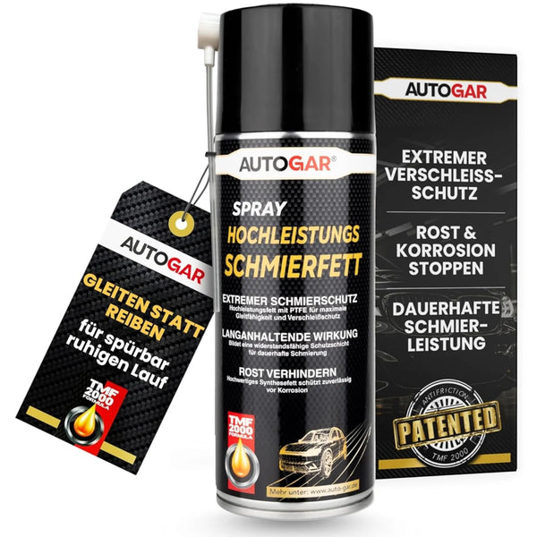 HOCHLEISTUNGS SCHMIERFETT Spray mit PTFE – 400 ML