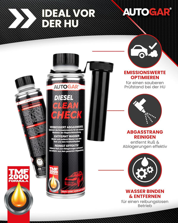 DIESEL CLEAN CHECK Diesel-Additiv – 250 ML