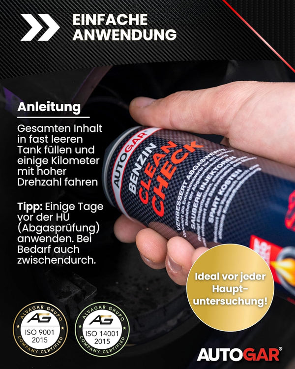 BENZIN CLEAN CHECK Benzin-Additiv – 250 ML