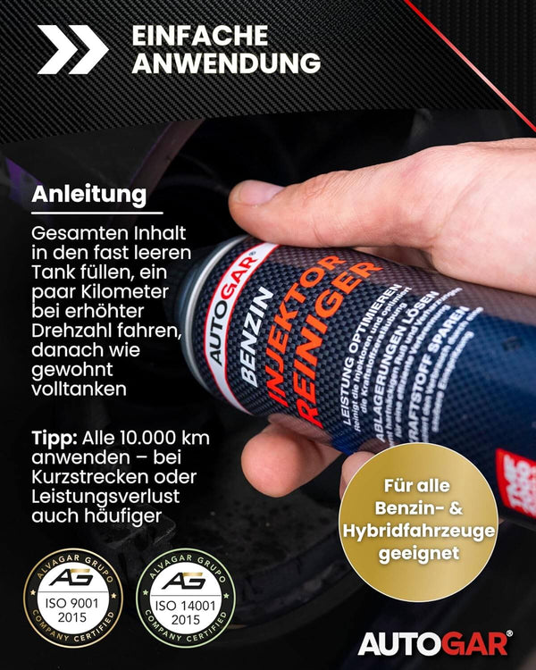 BENZIN INJEKTOR REINIGER Benzin-Additiv – 250 ML