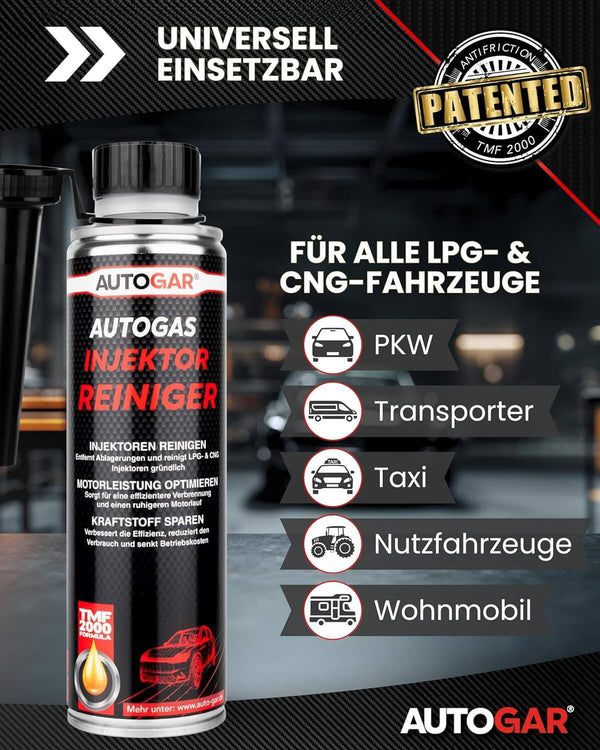 AUTOGAS INJEKTOR REINIGER Benzin-Additiv – 250 ML