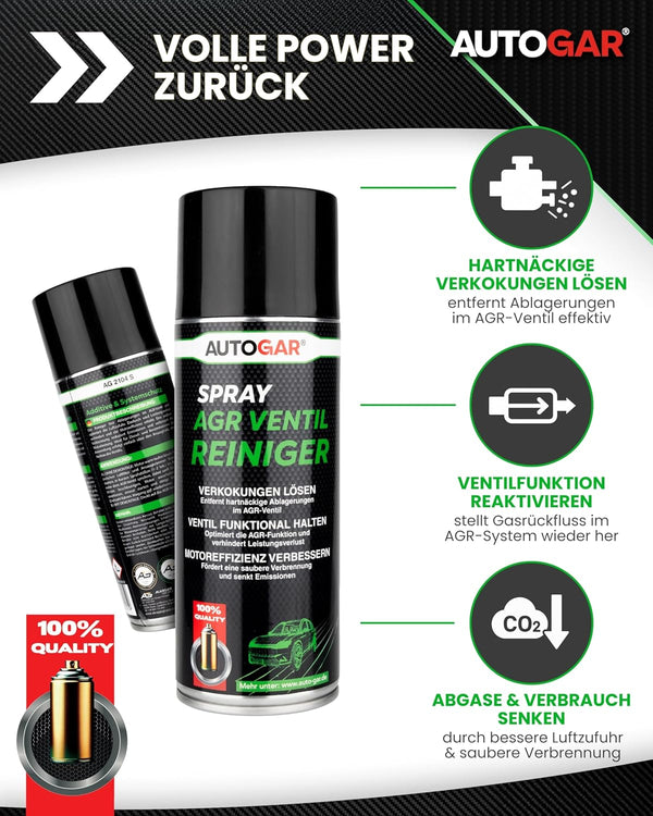 AGR VENTIL REINIGER Spray – 400 ML