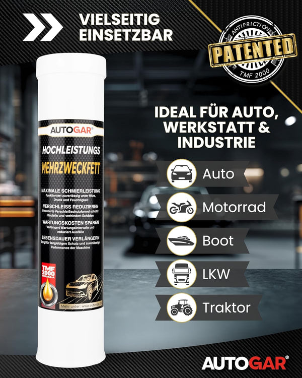 HOCHLEISTUNGS MEHRZWECKFETT – 400 GR