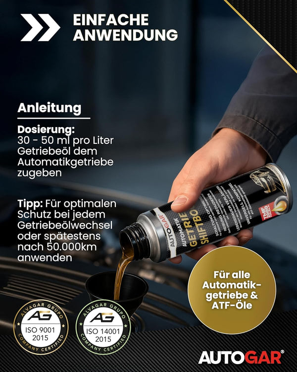 AUTOMATIK SHIFTBOOST Getriebeöl-Additiv – 250 ML