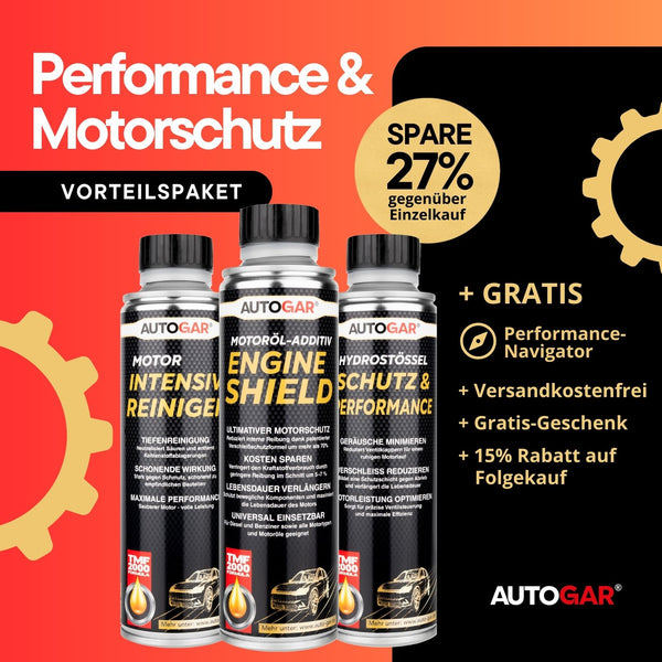PERFORMANCE & MOTORSCHUTZ – Vorteilspaket (3-teilig)
