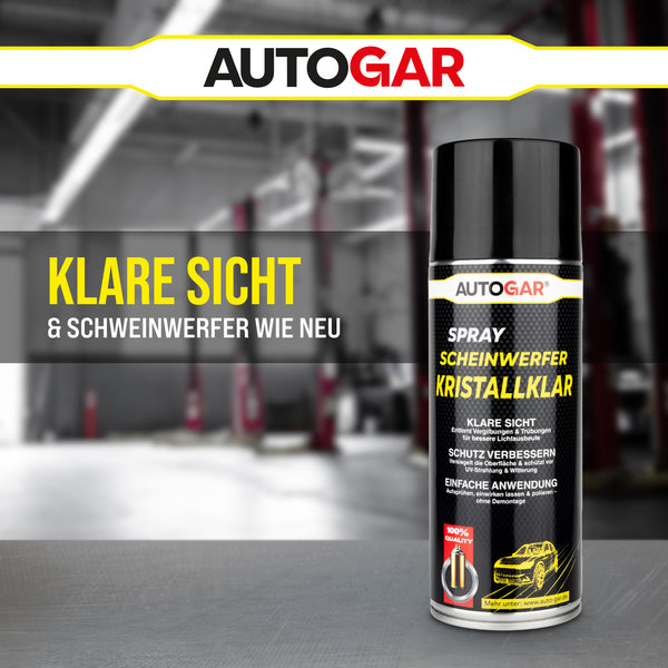 SCHEINWERFER KRISTALLKLAR Klarlack-Spray – 400 ML
