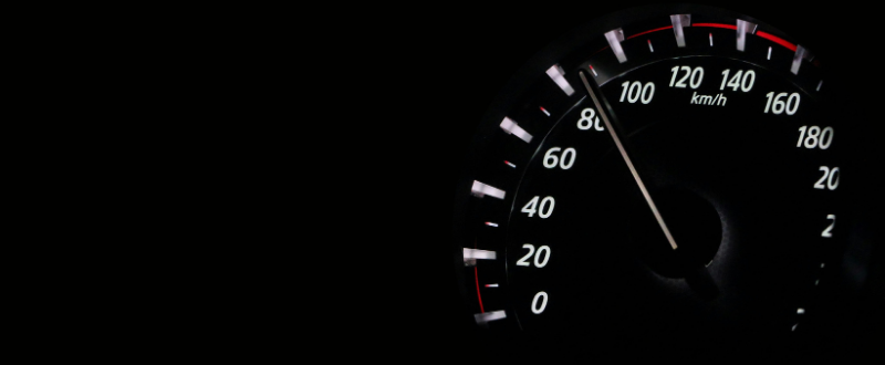 Geschwindigkeitsanzeige