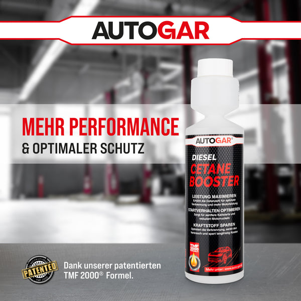 DIESEL CETANE BOOSTER – Mehr Motorleistung & höhere km-Reichweite