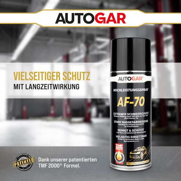 AF-70 HOCHLEISTUNGSSPRAY – Löst, schmiert & schützt mit TMF-2000®